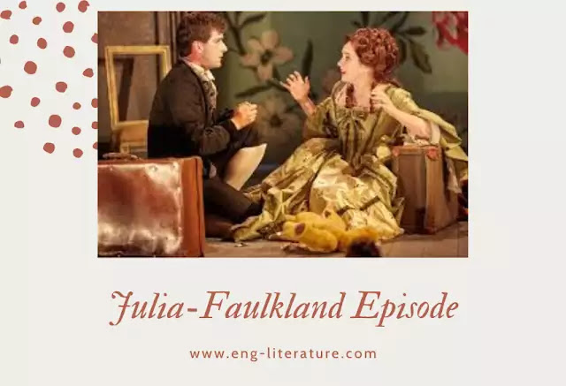 Significance of Julia-Faulkland Episode in Sheridan's "The Rivals"