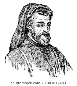 Collection of Geoffrey Chaucer's Rare Portaits
